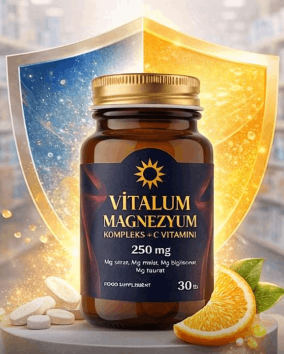 Magnezyum Kompleks + C Vitamini “Hızlı İyileş Hızlı Hayata Dön”